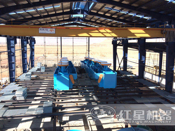 浮選機(jī)現(xiàn)場