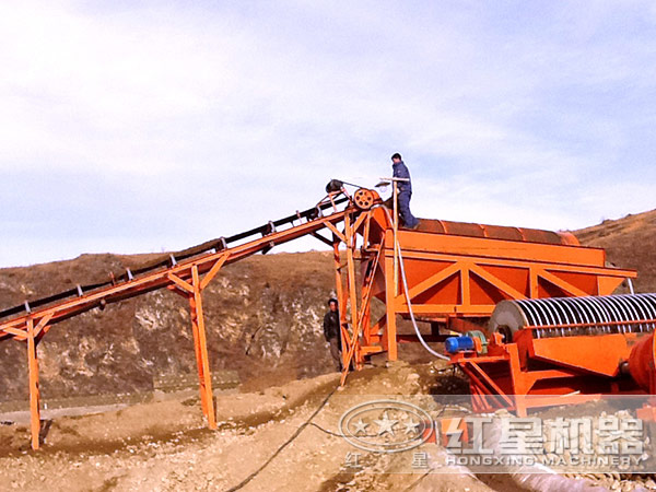 河沙磁選機現場 河沙磁選機現場